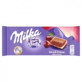 Шоколад Milka Cherry Creme (Вишня)