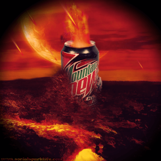 Mountain Dew Code Red (Вишня) 0,355L