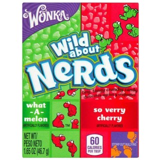 Wonka Nerds Watermelon & Wild Cherry (Арбуз и сочная вишня)