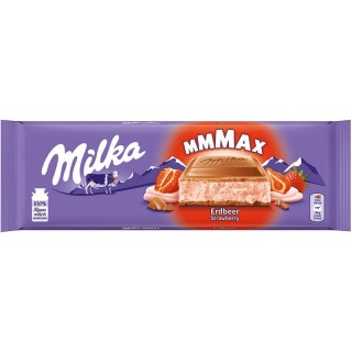 Молочный шоколад Milka Strawberry (Клубника)
