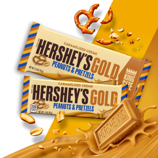 Hershey's Gold Peanuts & Pretzels