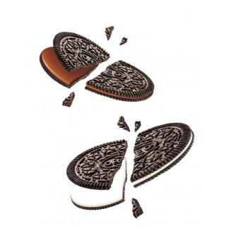 Oreo Thins Vanilla Delight Chocolate Sandwich Cookies (Ванильный восторг)