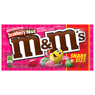 M&M's Strawberry Nut 92 г (Клубника с орехом)