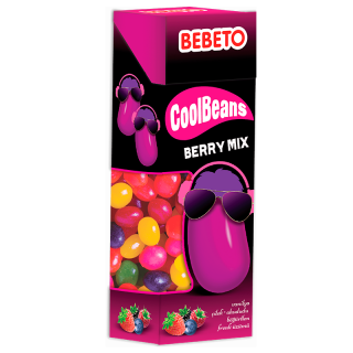 Жевательные Бобы Bebeto Coolbeans Berry Mix 40g