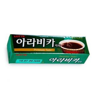 Жевательная Резинка Lotte Arabica Coffee (Кофе) 26 g