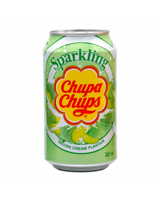 Chupa Chups Sparkling Melon Cream (Дыня Со Сливками) 0,345L