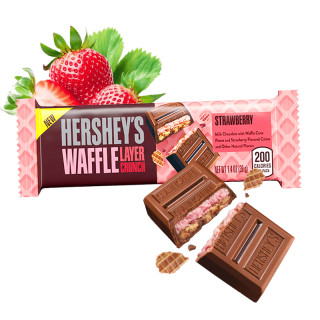 Hershey's Waffle Layer Crunch Strawberry (Клубника) 39 г