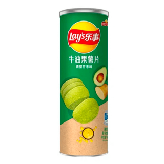 Картофельные Чипсы Lay's Stax Avocado Wasabi (Авокадо С Васаби) 90g