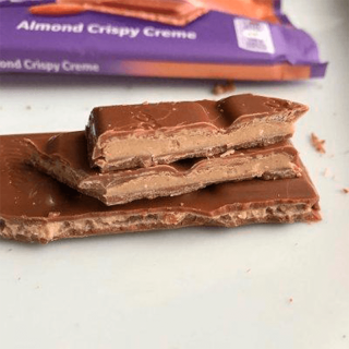 Шоколад Milka Almond Crispy Creme 90 g