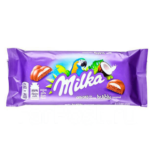 Milka Bubbly Coconut 100g