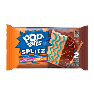 Pop Tarts Splitz Sugar Cookie & Brownie Butter 100 g