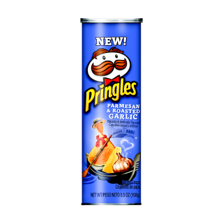Pringles Parmesan And Roasted Garlic 158g
