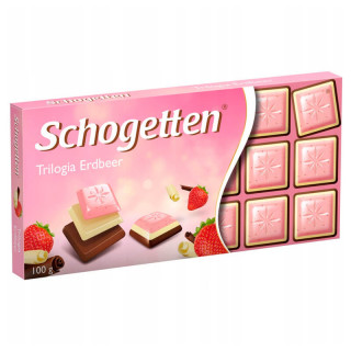 Schogetten Trilogia Strawberry (Клубничная трилогия) 100 г