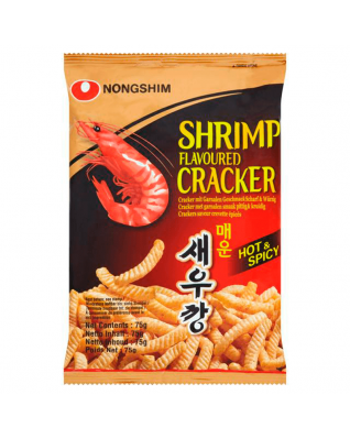 Чипсы Nongshim Острая Креветка 75г