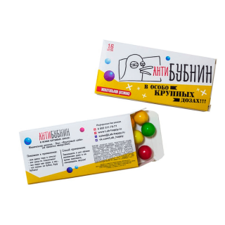 Жевательная Резинка "Антибубнин" 25 грамм