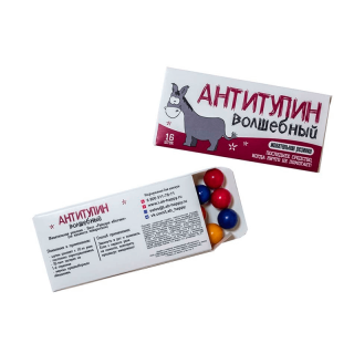 Жевательная резинка "Антитупин волшебный" 25 грамм