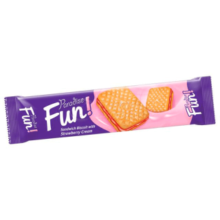 Печенье-Сэндвич Paradise Fun Strawberry 70g